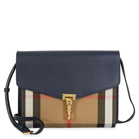 burberry small leather and house check crossbody bag review